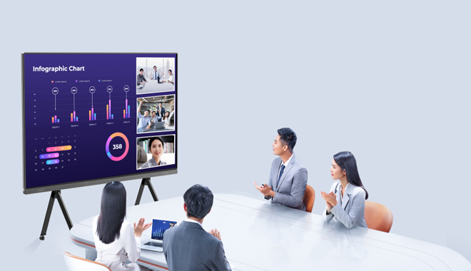 All-in-One Video Conferencing with Real-Time Data Sharing