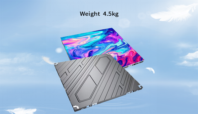 Ultra Slim Depth and Lightweight
