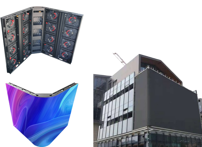 Customized Arc & Right Angle Seamless Splicing