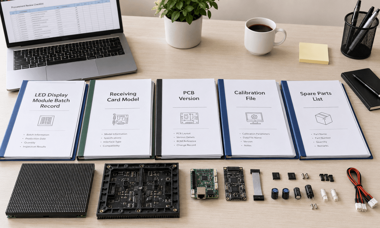 LED display compatibility records for module batch, receiving card, PCB version, and calibration files.png LED display compatibility records for module batch, receiving card, PCB version, and calibration files.png