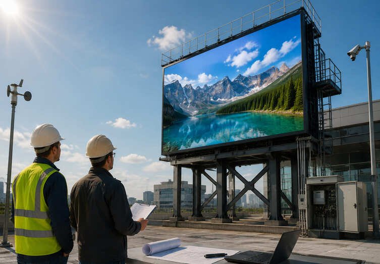 How to Choose an Outdoor LED Display: 9 Project Conditions to Confirm